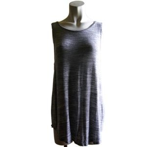 Ladies Old Navy Size Medium Heather Gray Tank Top